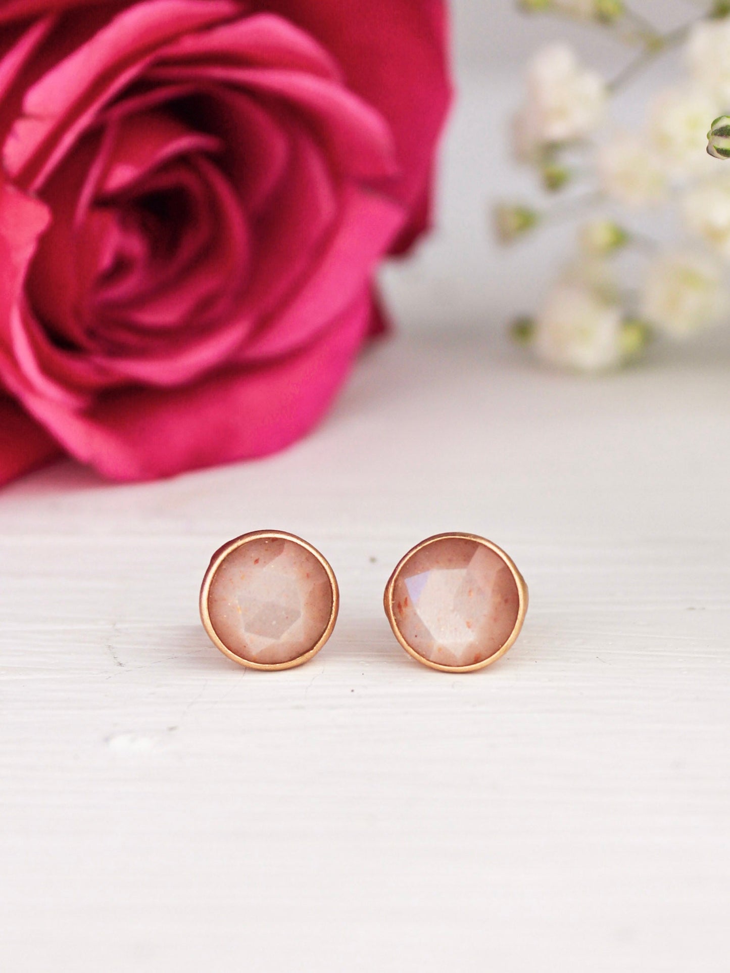 Pebble Stud Earrings