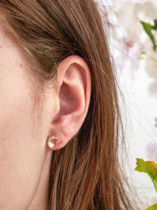 Pebble Stud Earrings