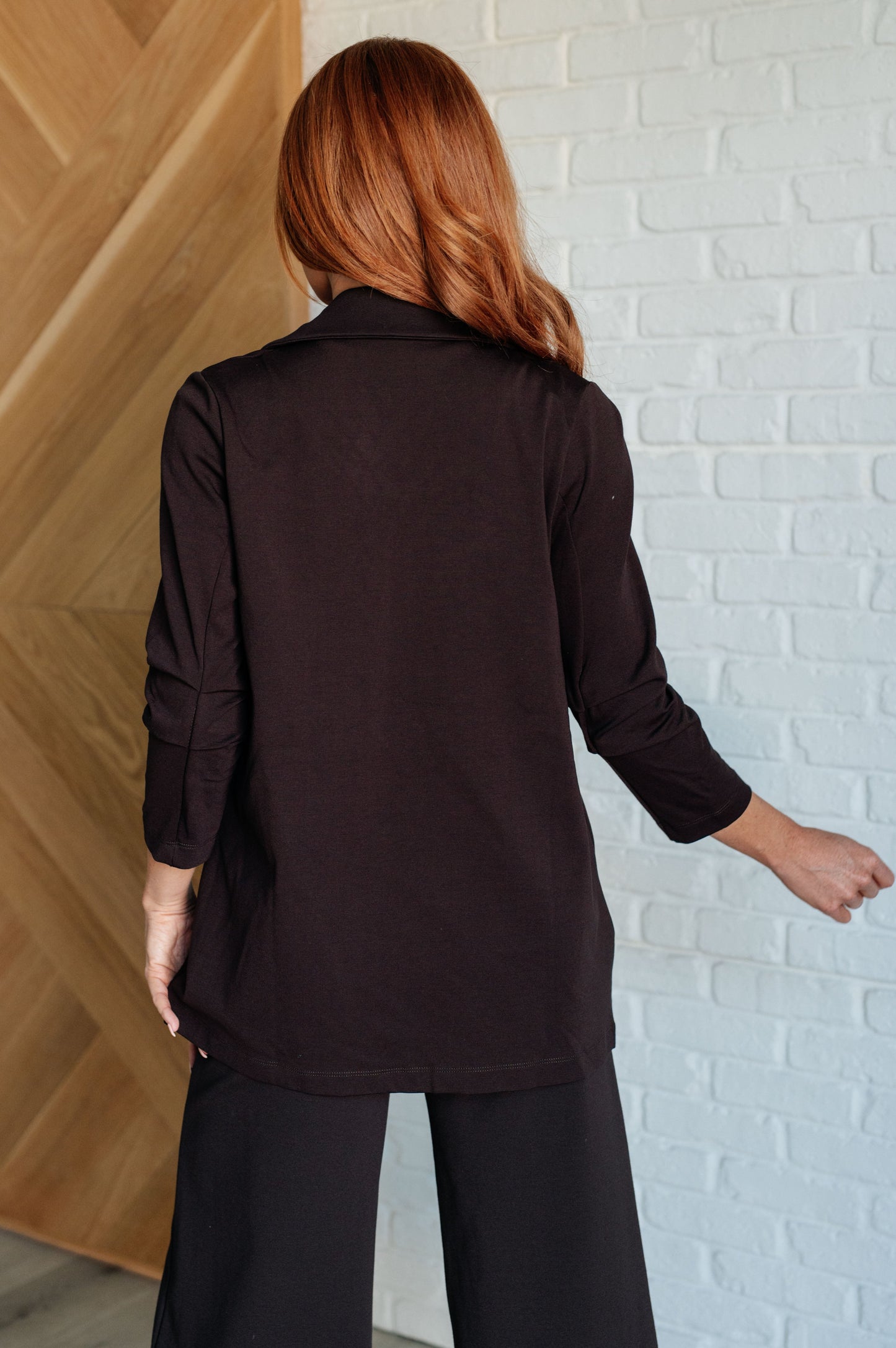 Hustle and Flow Blazer in Chocolate