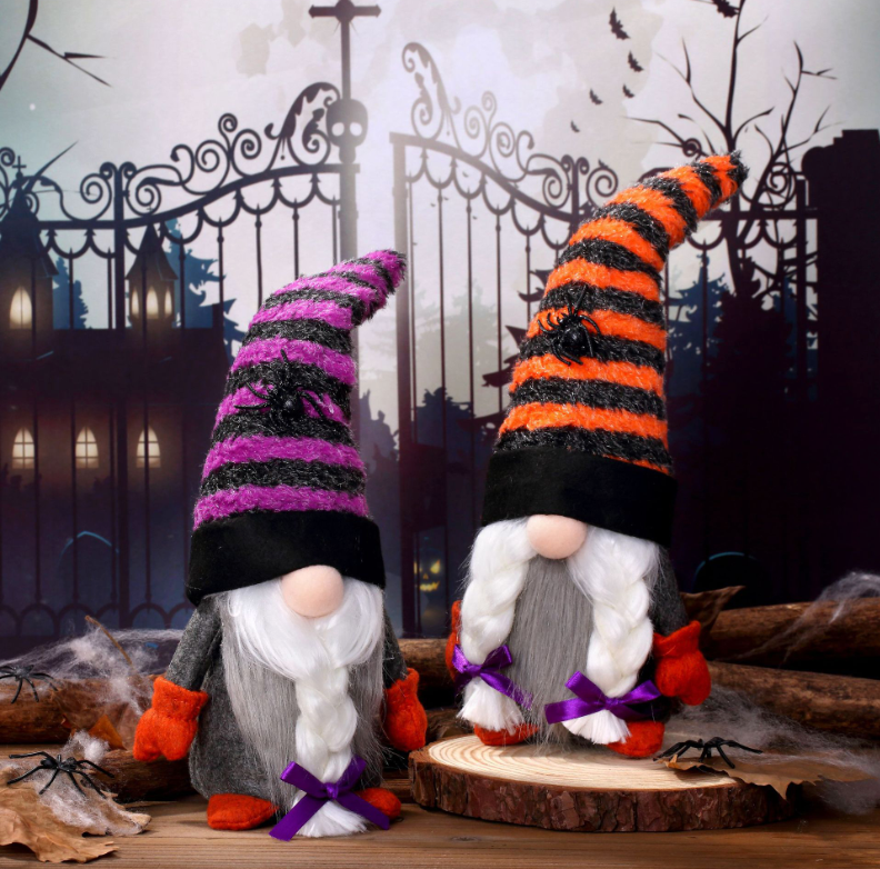 Boo & Bramble Halloween Gnomes Set of 2