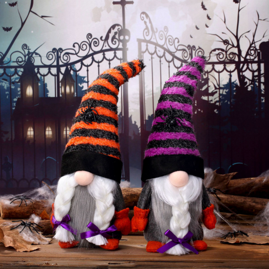 Boo & Bramble Halloween Gnomes Set of 2