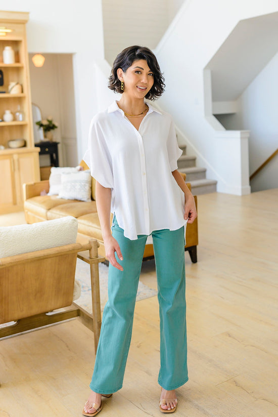 Sweet Simplicity Button Down Blouse